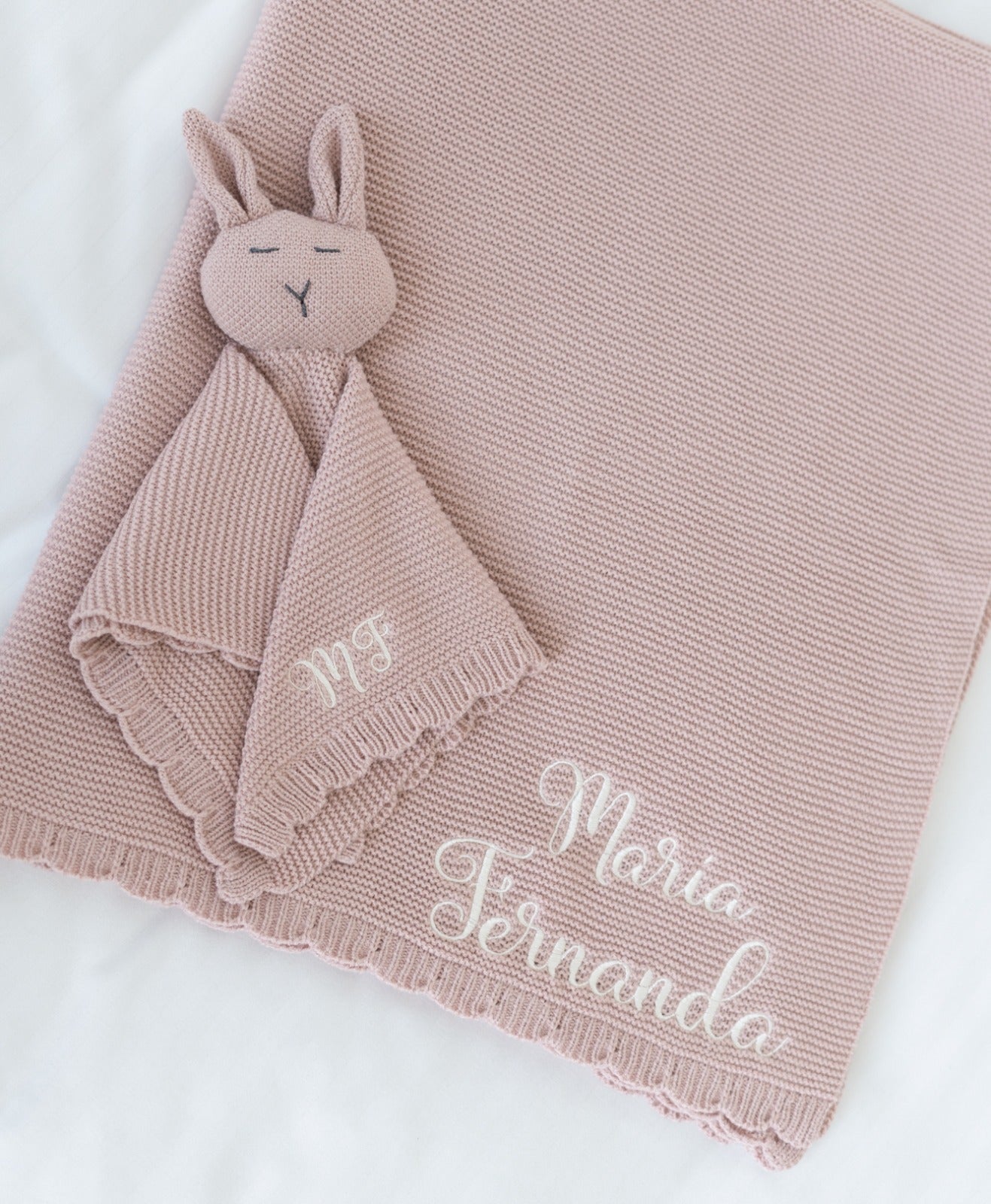 trapito de apego tejido personalizado