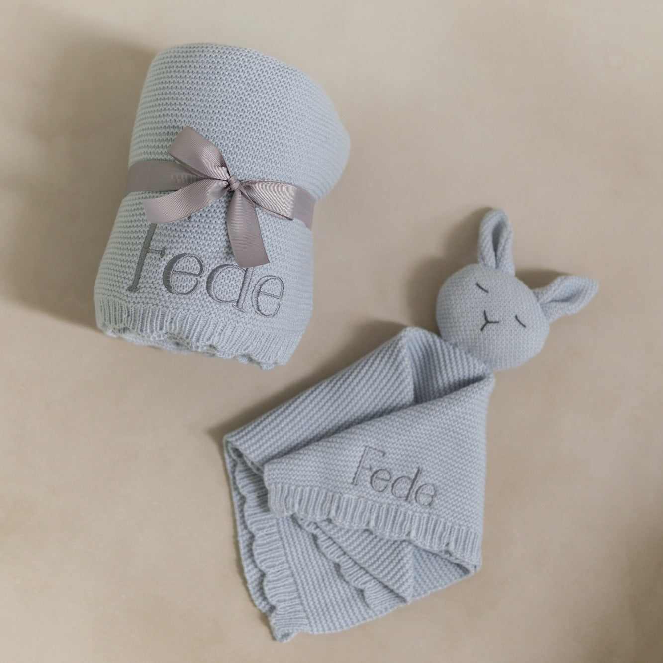 trapito de apego tejido personalizado