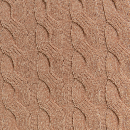 Pie de Cama Frazada Chenille Trenza 110 x 150 cm