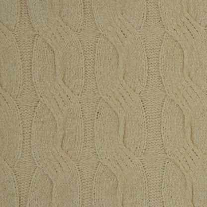 Pie de Cama Frazada Chenille Trenza 110 x 150 cm
