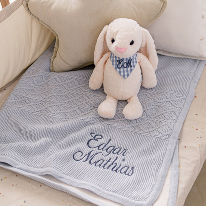 Kit Cobija Polar Niña + Conejo M + Envió Gratis