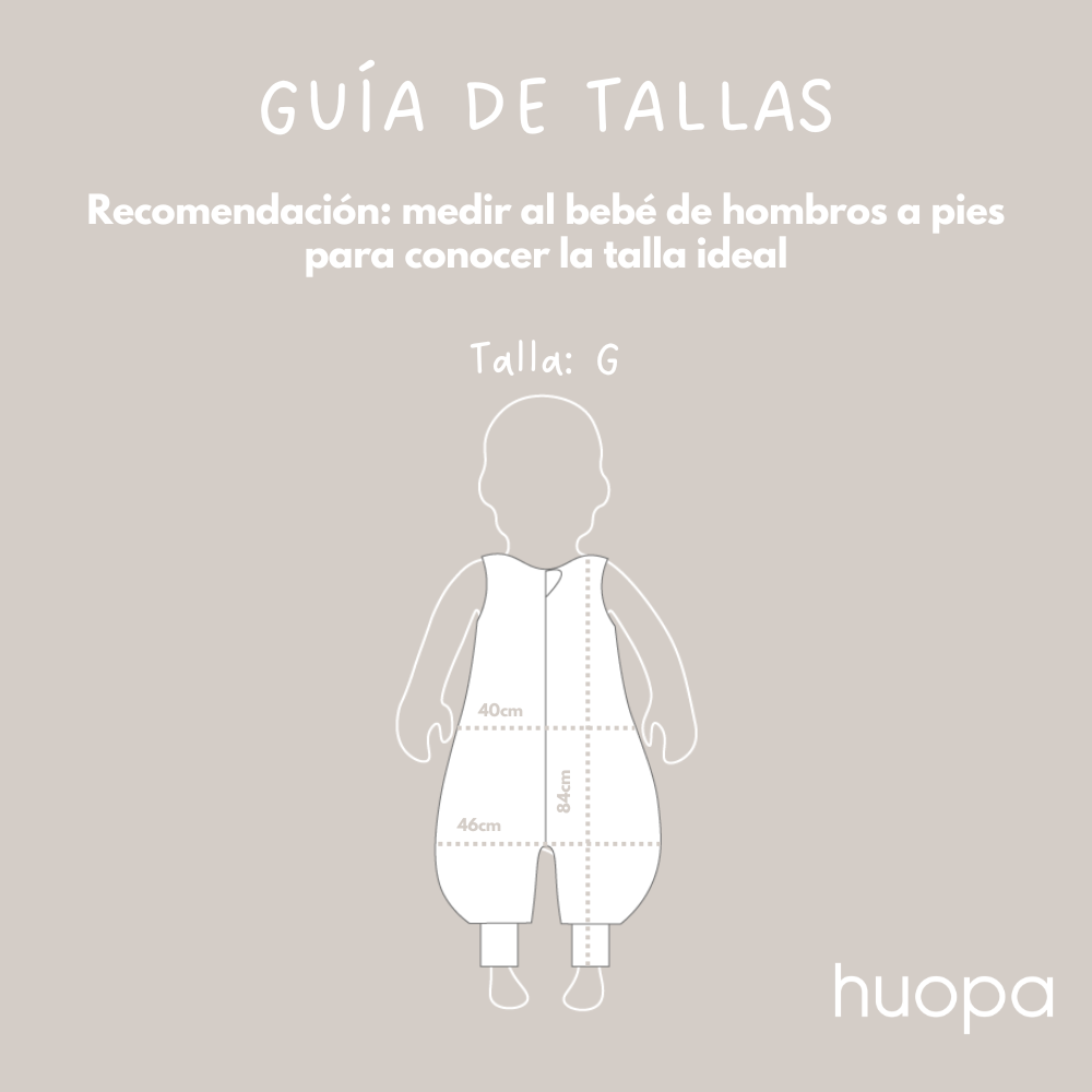 saquito para dormir de niños (con salida para pies)