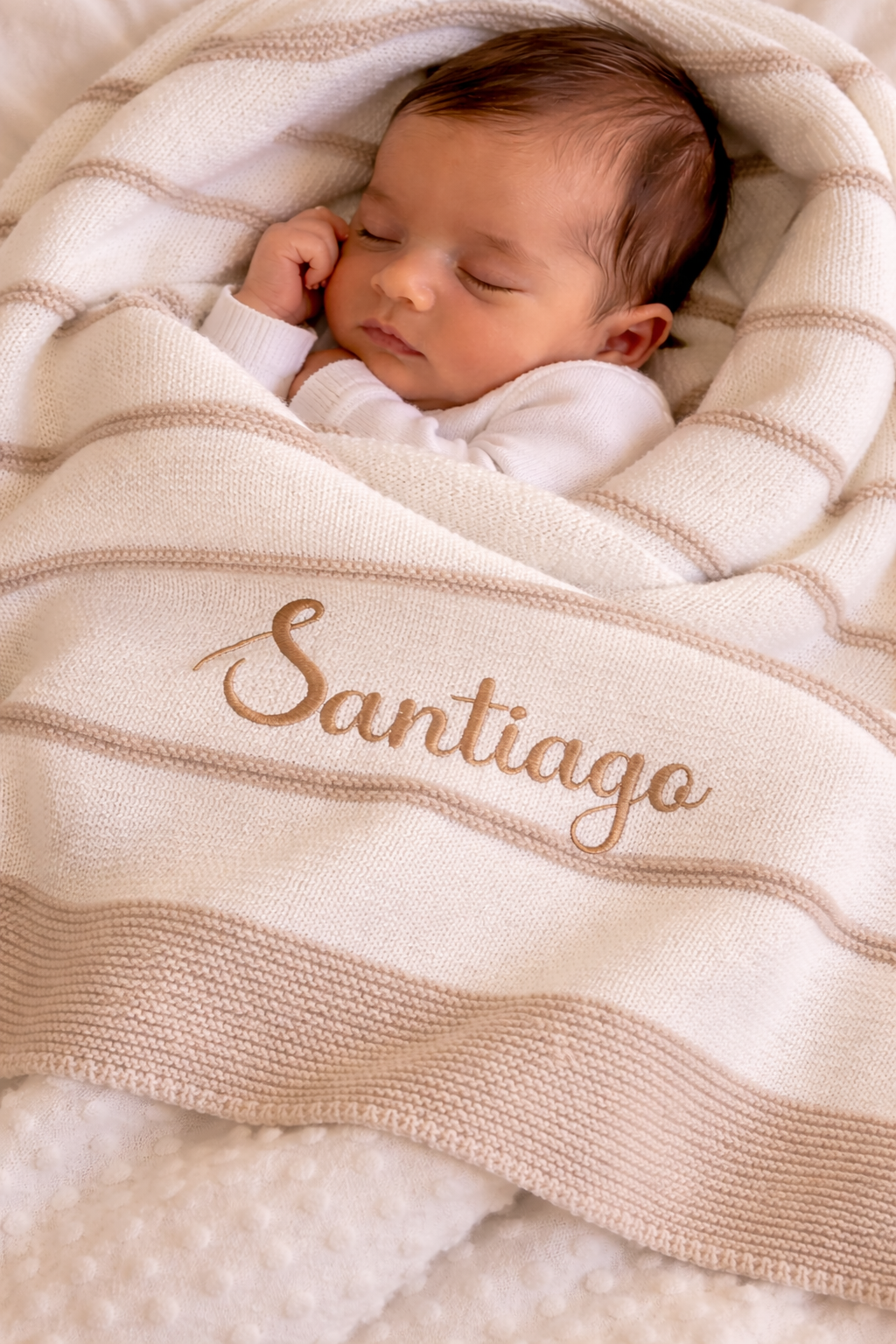 Cobijita Personalizada Rayas