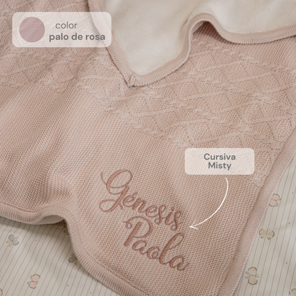 Kit Cobija Polar Niña + Conejo M + Envió Gratis