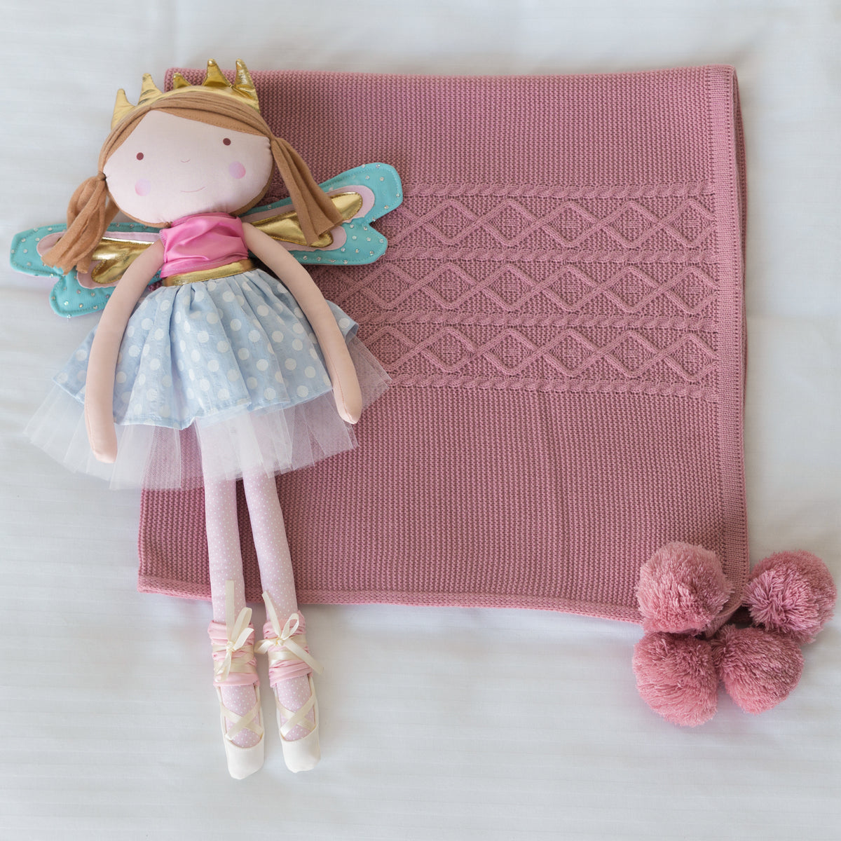 Kit Cobijita Motas Personalizada + Hada + Envío Gratis
