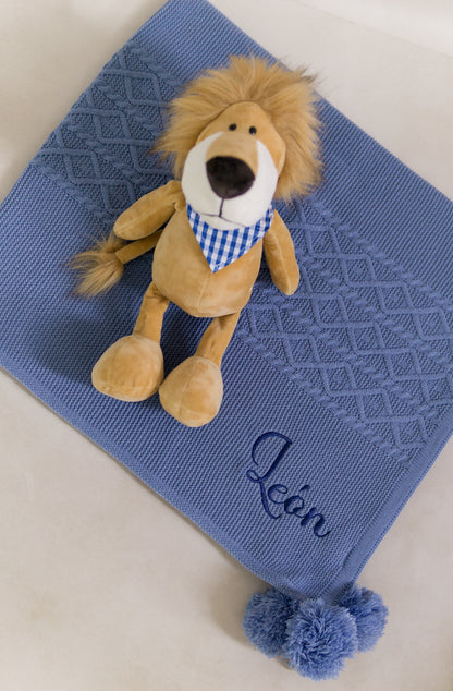 Kit Cobija Motas + Peluche Personalizado + Envio Gratis