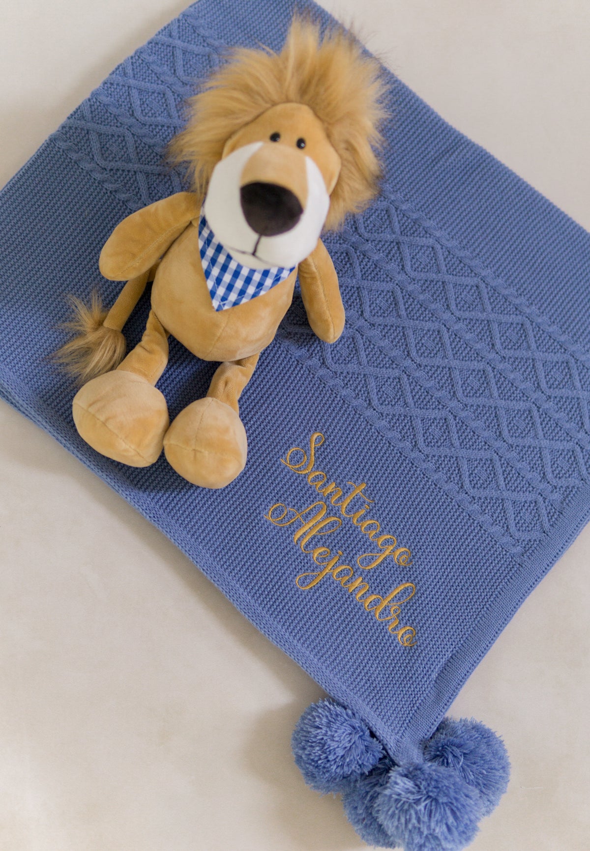 Kit Cobija Motas + Peluche Personalizado