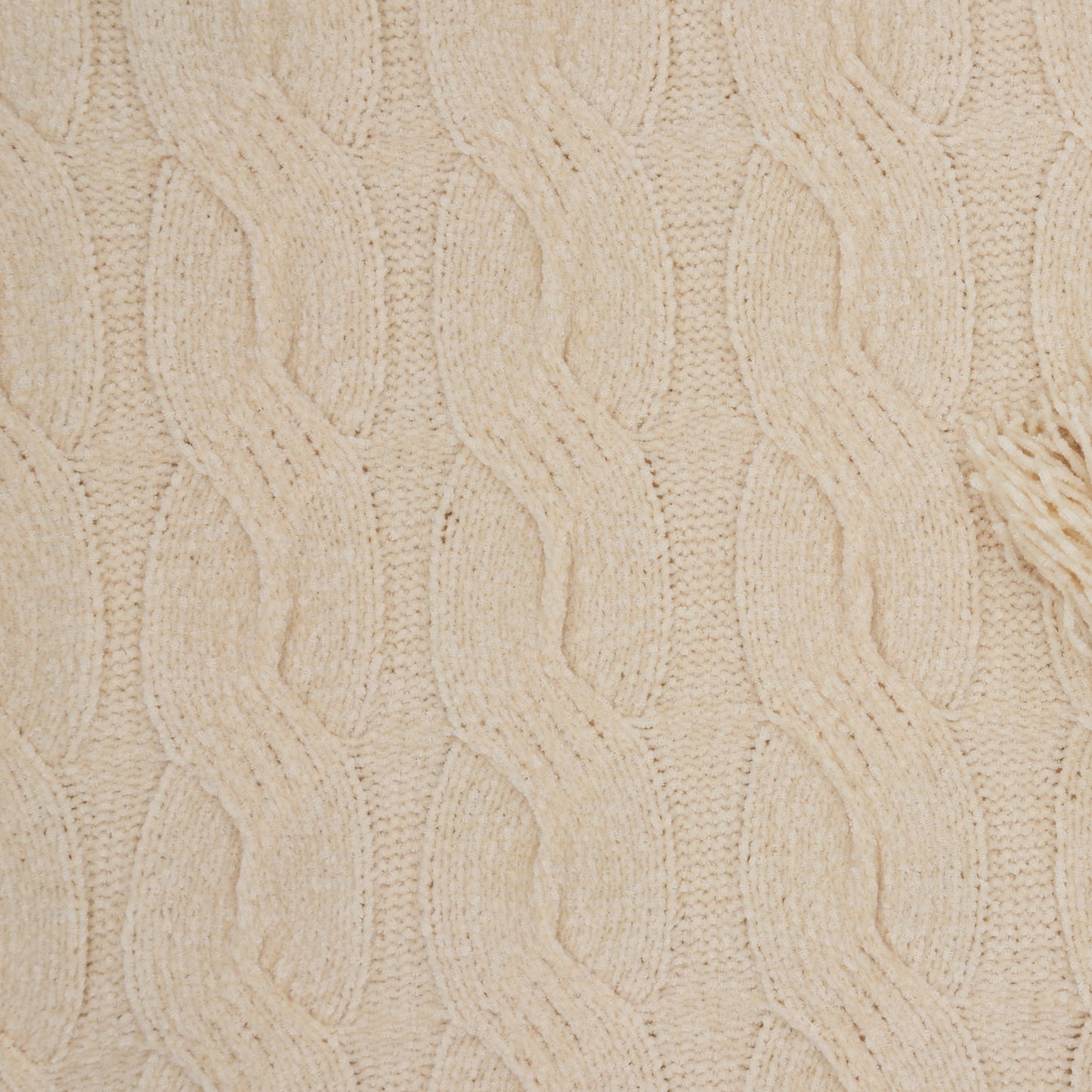 Frazada Chenille Trenza 110 x 160 cm