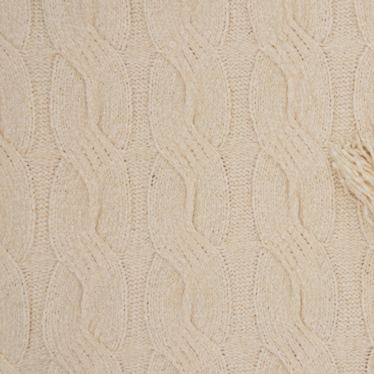 Frazada Chenille Trenza 110 x 160 cm