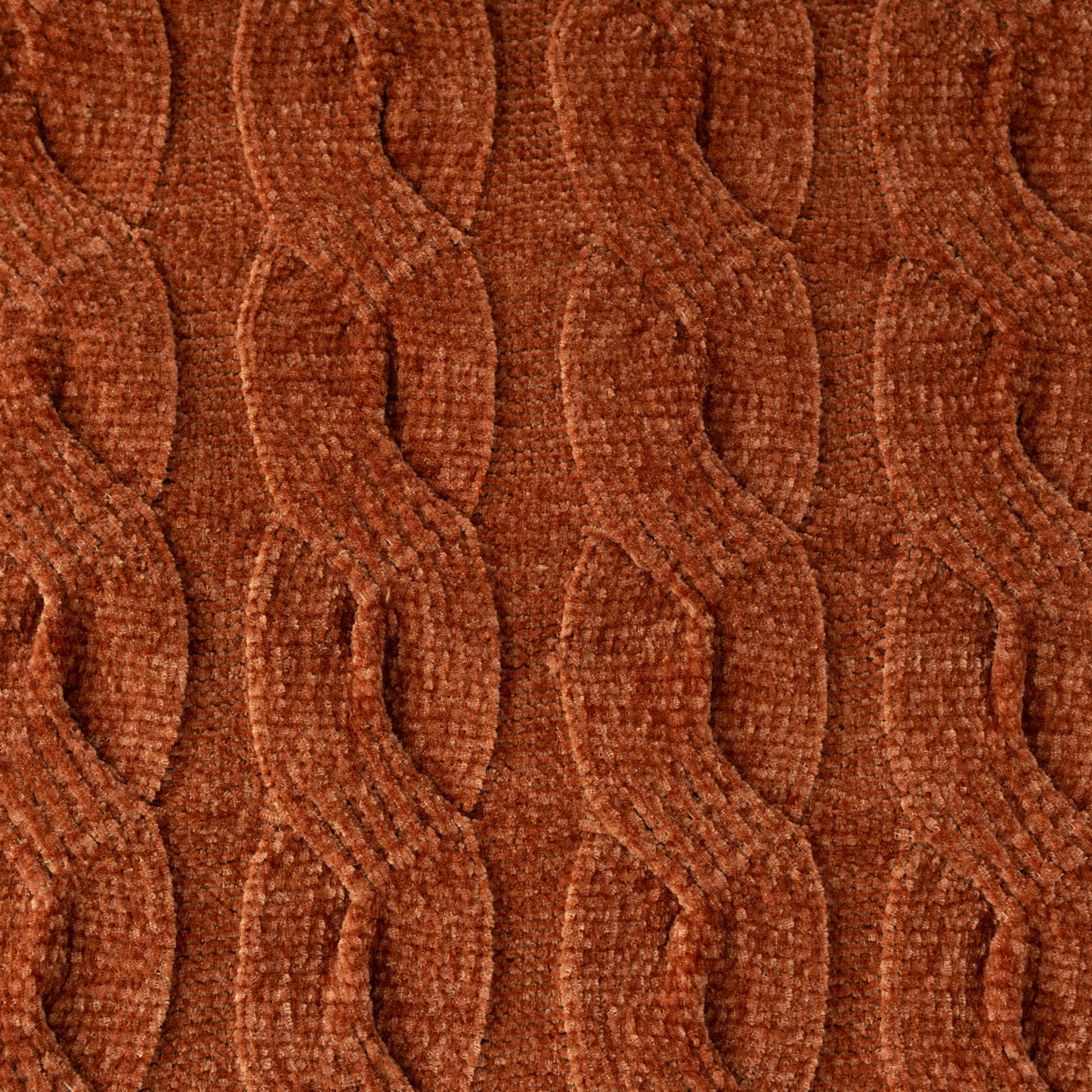 pie de cama frazada chenille trenza 110 x 150 cm