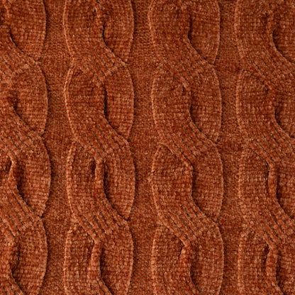 Pie de Cama Frazada Chenille Trenza 110 x 150 cm