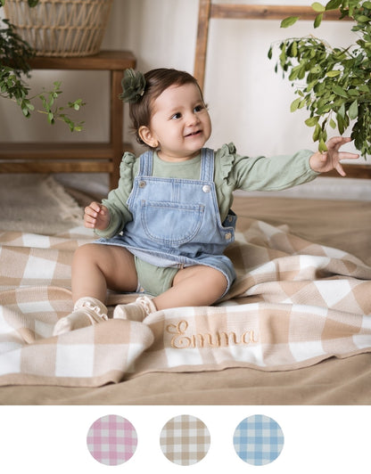 Cobijita Cuadros Tartán Personalizada
