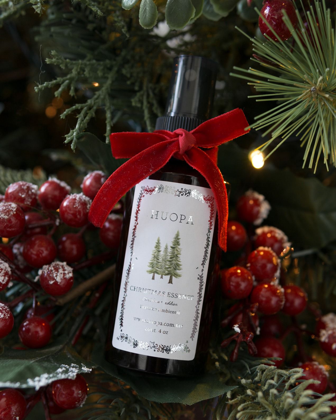 perfume ambientador textil de navidad