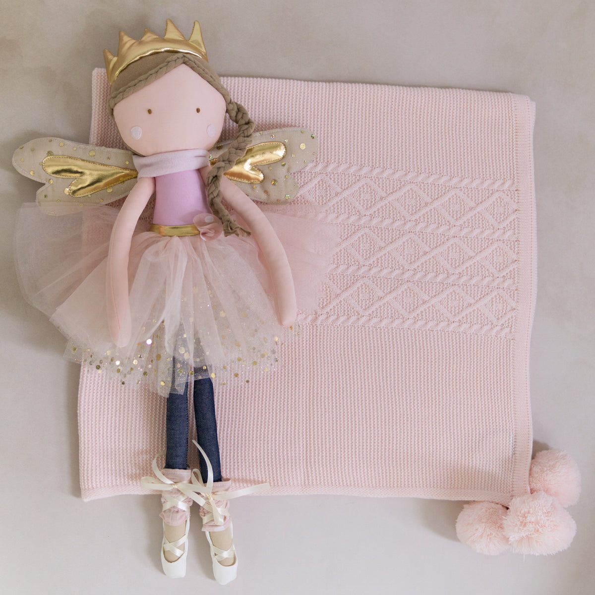 Kit Cobijita Motas Personalizada + Hada + Envío Gratis
