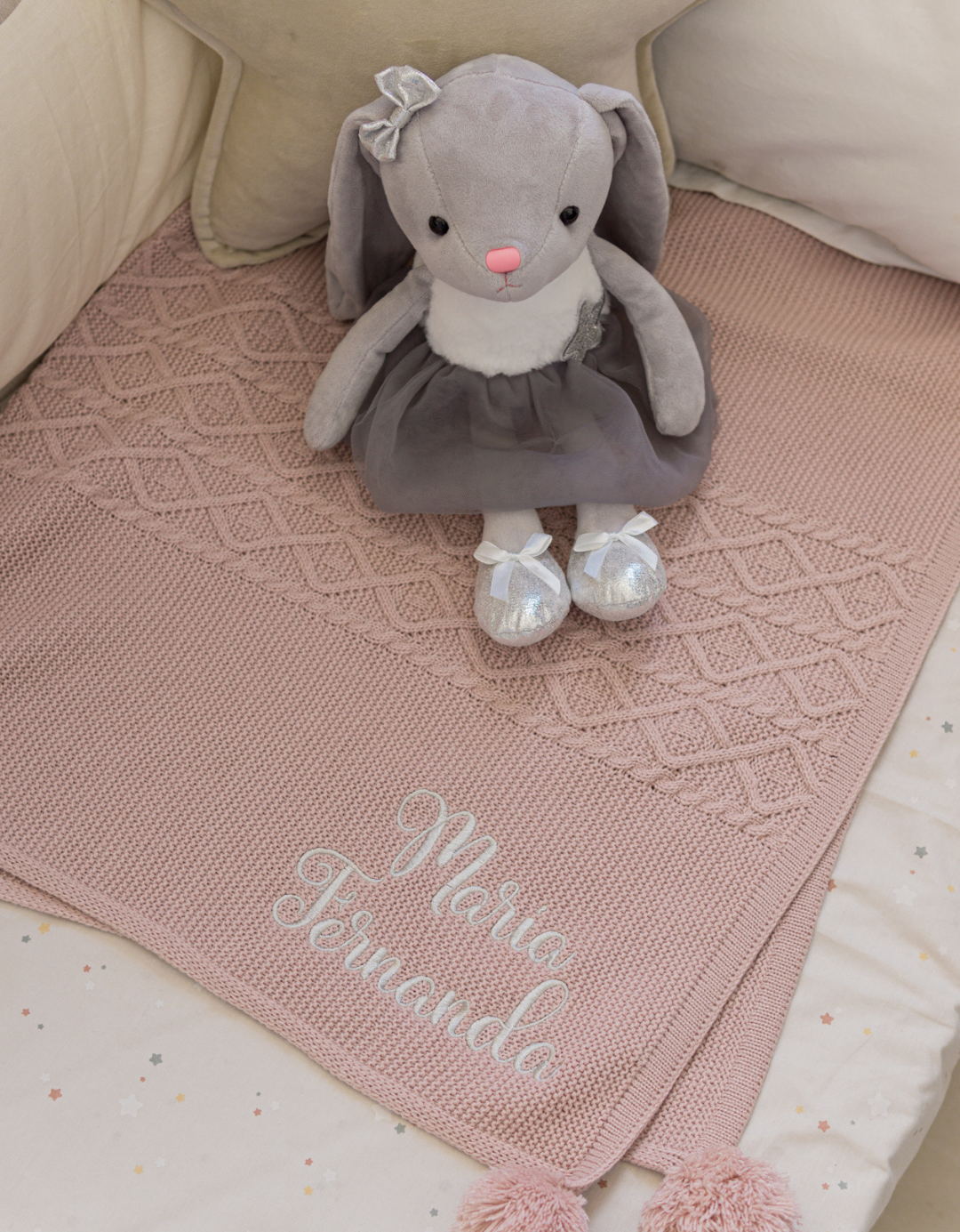 Kit Cobijita Motas Personalizada + Bailarina a Elegir