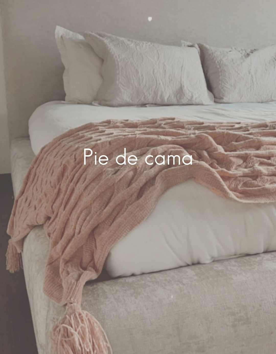 PIE DE CAMA