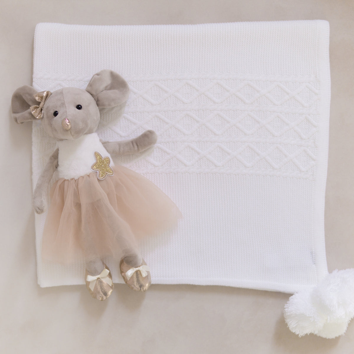 Kit Cobijita Motas Personalizada + Bailarina a Elegir