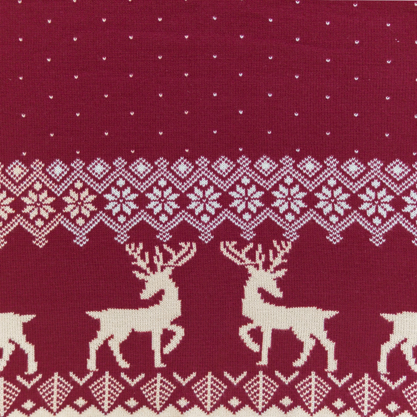 frazada renos doble vista