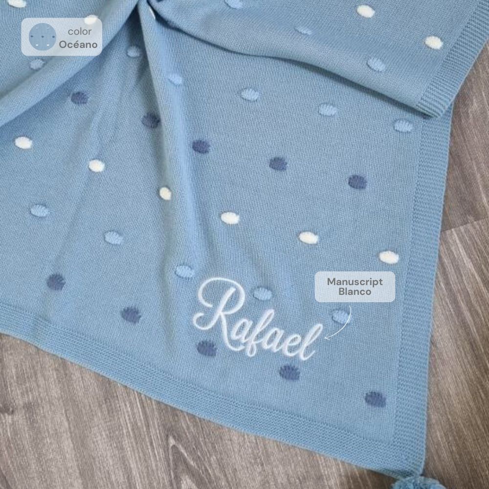 cobijita nudos personalizada
