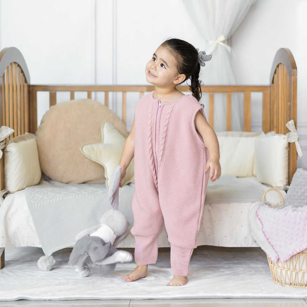 saquito para dormir de niños (con salida para pies)