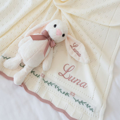 Kit Cobijita Camelia + Conejo Personalizado
