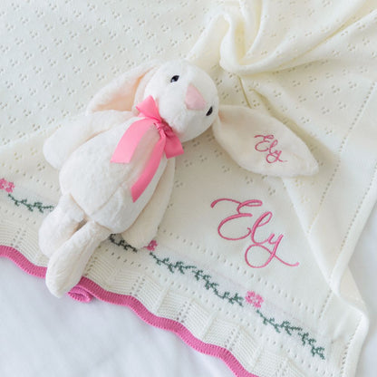 Kit Cobijita Camelia + Conejo Personalizado