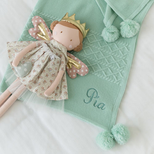 Kit Cobijita Motas Personalizada + Bailarina o Hada + Envío Gratis