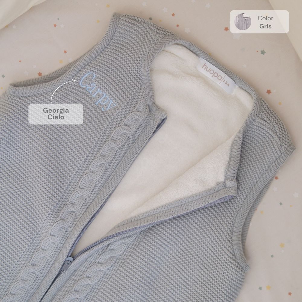saquito para dormir de niños (con salida para pies)