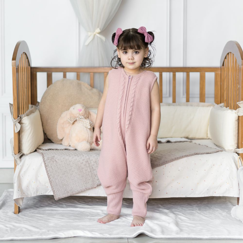 saquito para dormir de niños (con salida para pies)