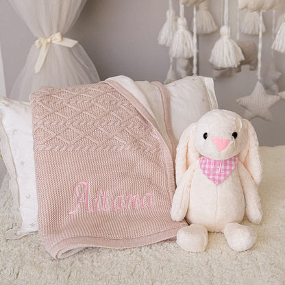 Kit Cobija Polar Niña + Conejo M + Envió Gratis