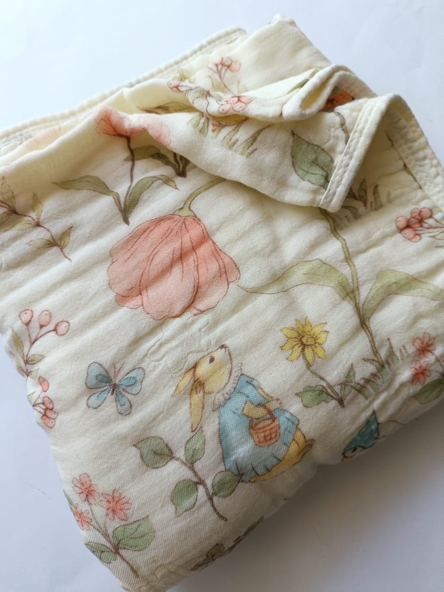 colchita muselina 3 capas bambú premium