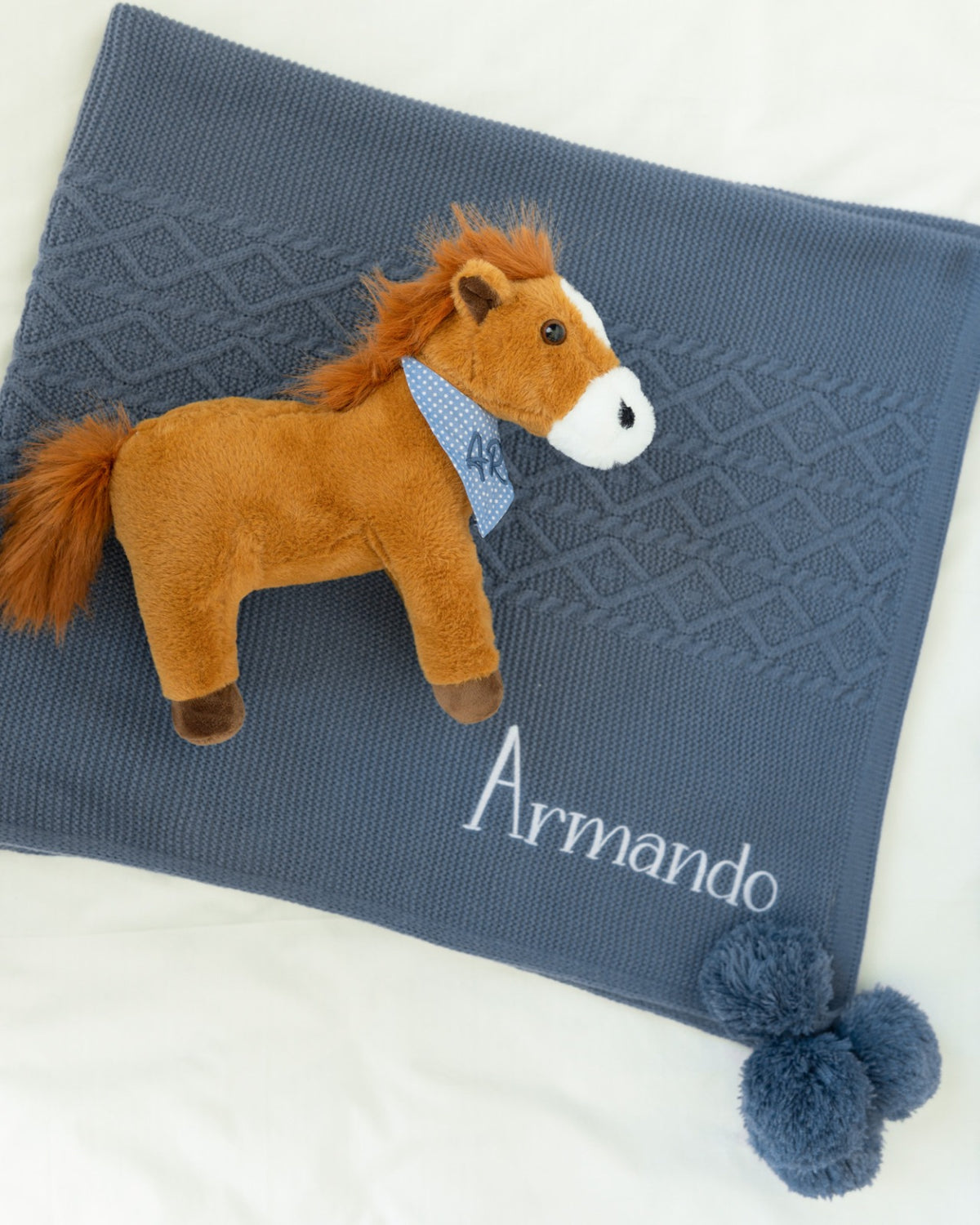 Kit Cobijita Pompones + Arthur El Caballo + Envío Gratis