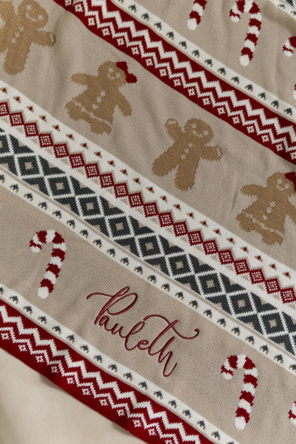 Frazada Galletas de Jengibre