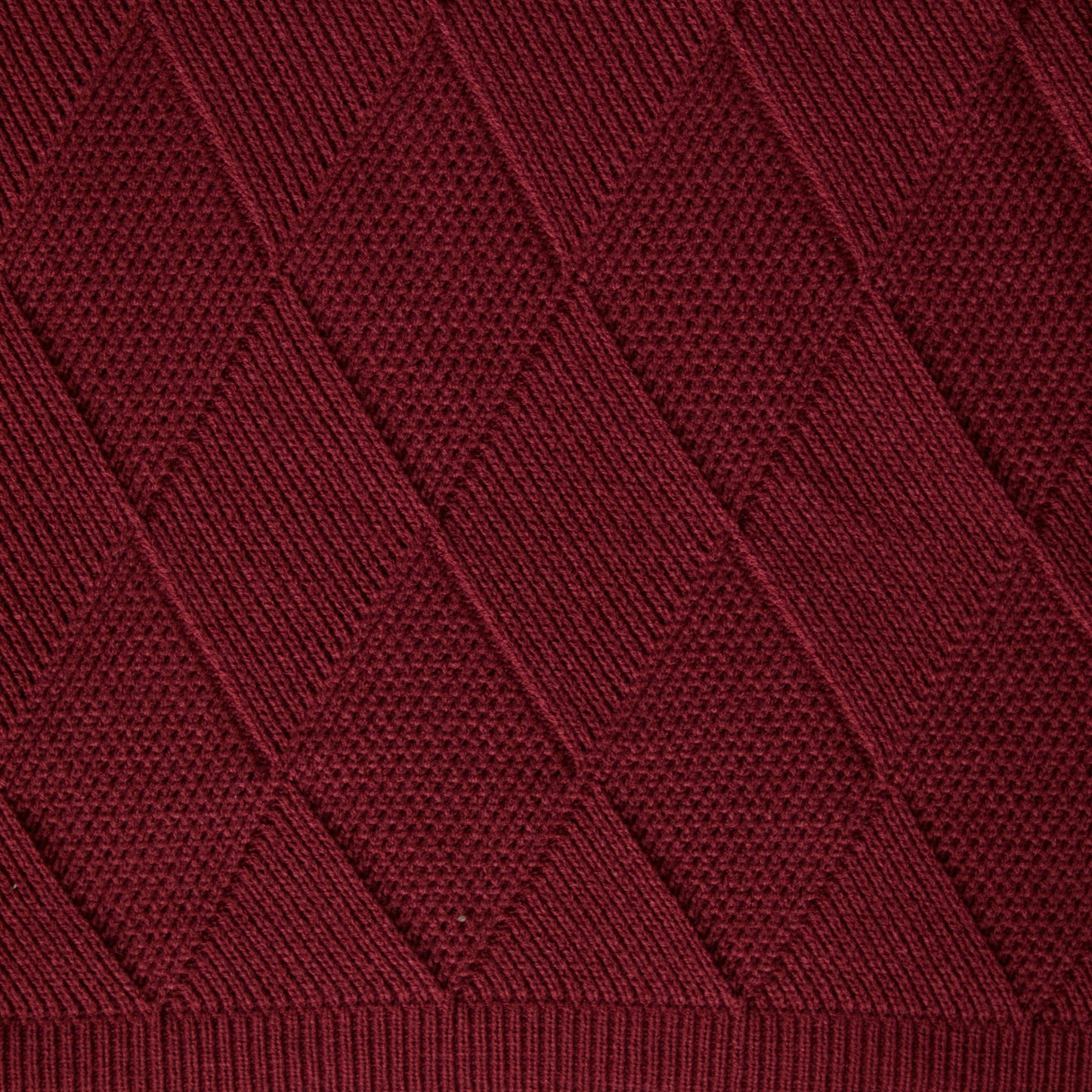 frazada rombos navidad