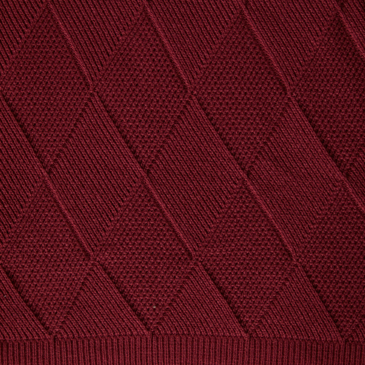 Frazada Individual Rombos 110x150 cms