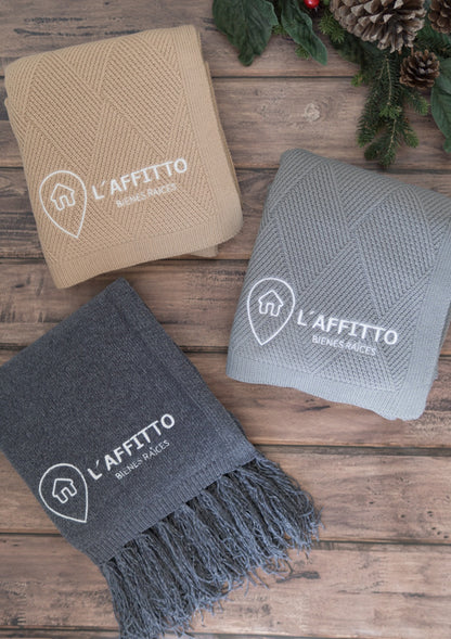 Frazada Rombos Navidad