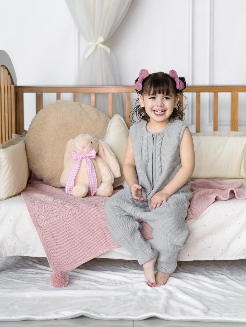 saquito para dormir de niños (con salida para pies)