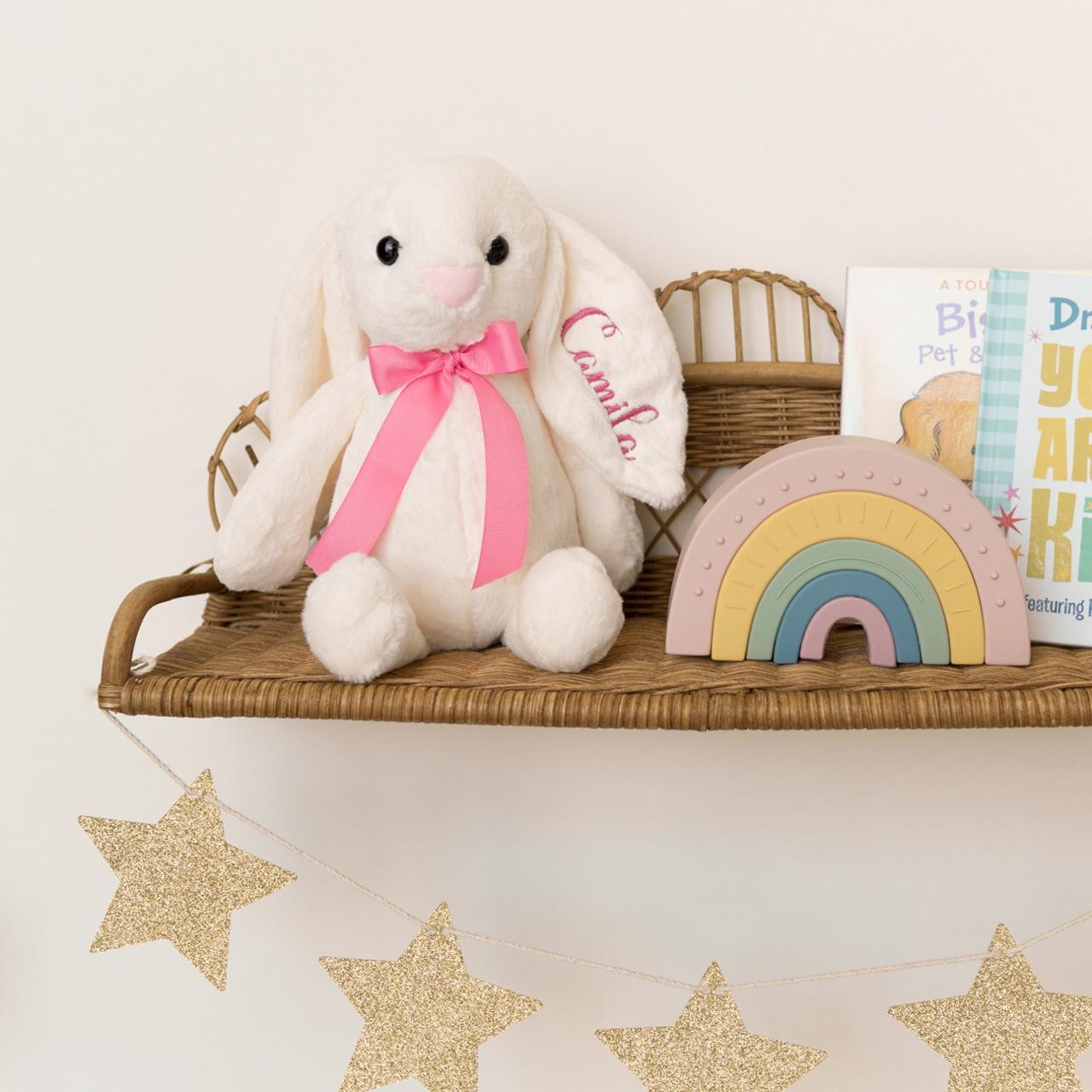 conejito riley personalizado en oreja