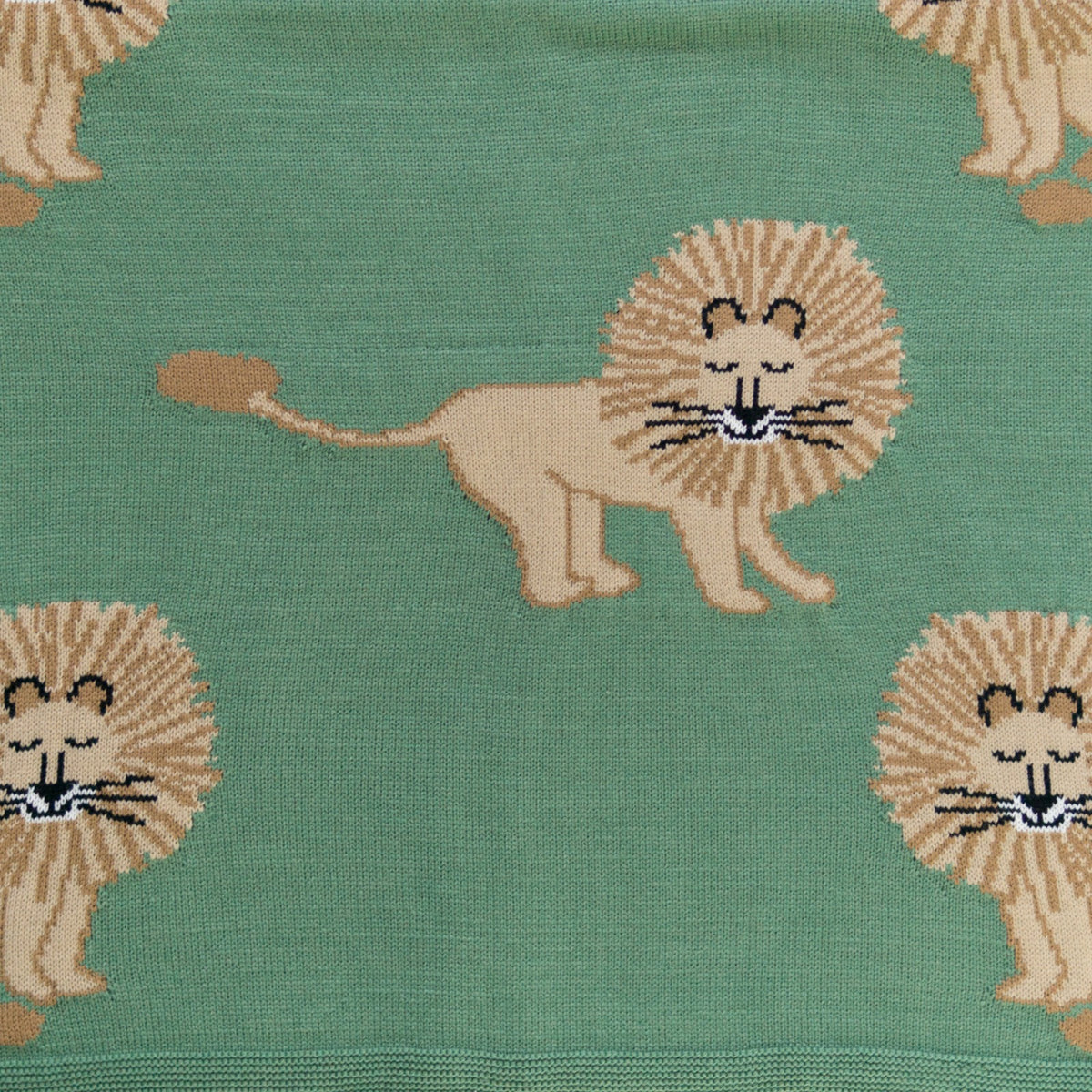 Cobijita Personalizada Leones Sage y Marino