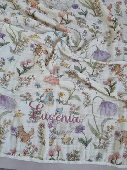 Colchita Muselina 6 Capas Bambú Deluxe