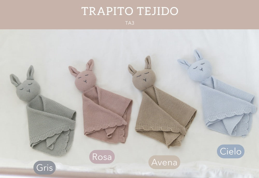 Trapito de Apego Tejido Personalizado