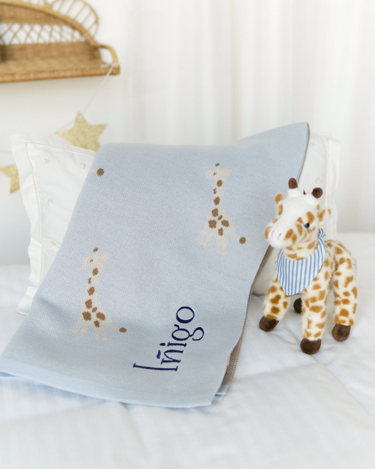Set de Regalo Cobijita de Animalitos + Peluche Personalizado Varios Modelos