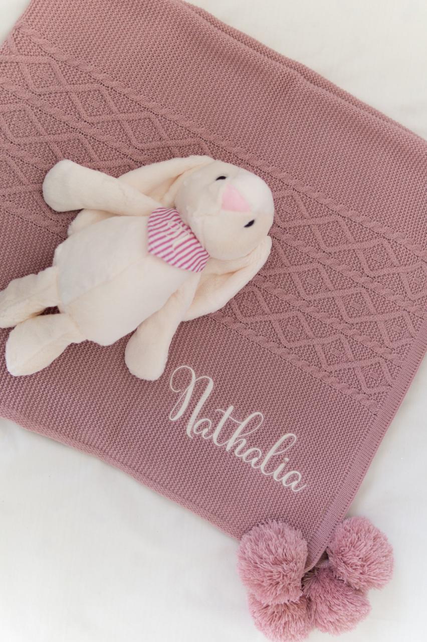 Welcome Baby Niña + Conejito Riley +Envío Gratis