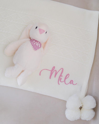 Welcome Baby Niña + Conejito Riley +Envío Gratis