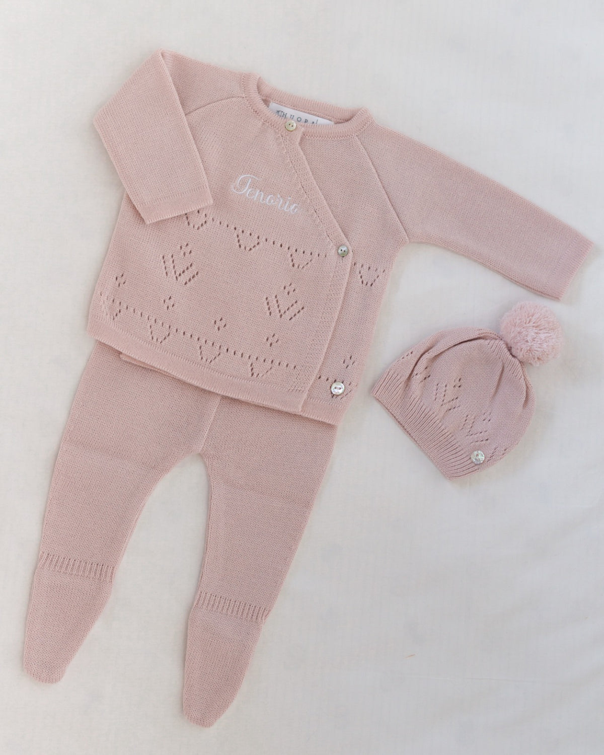 Conjunto de Bebé 3 Piezas Primeras Puestas