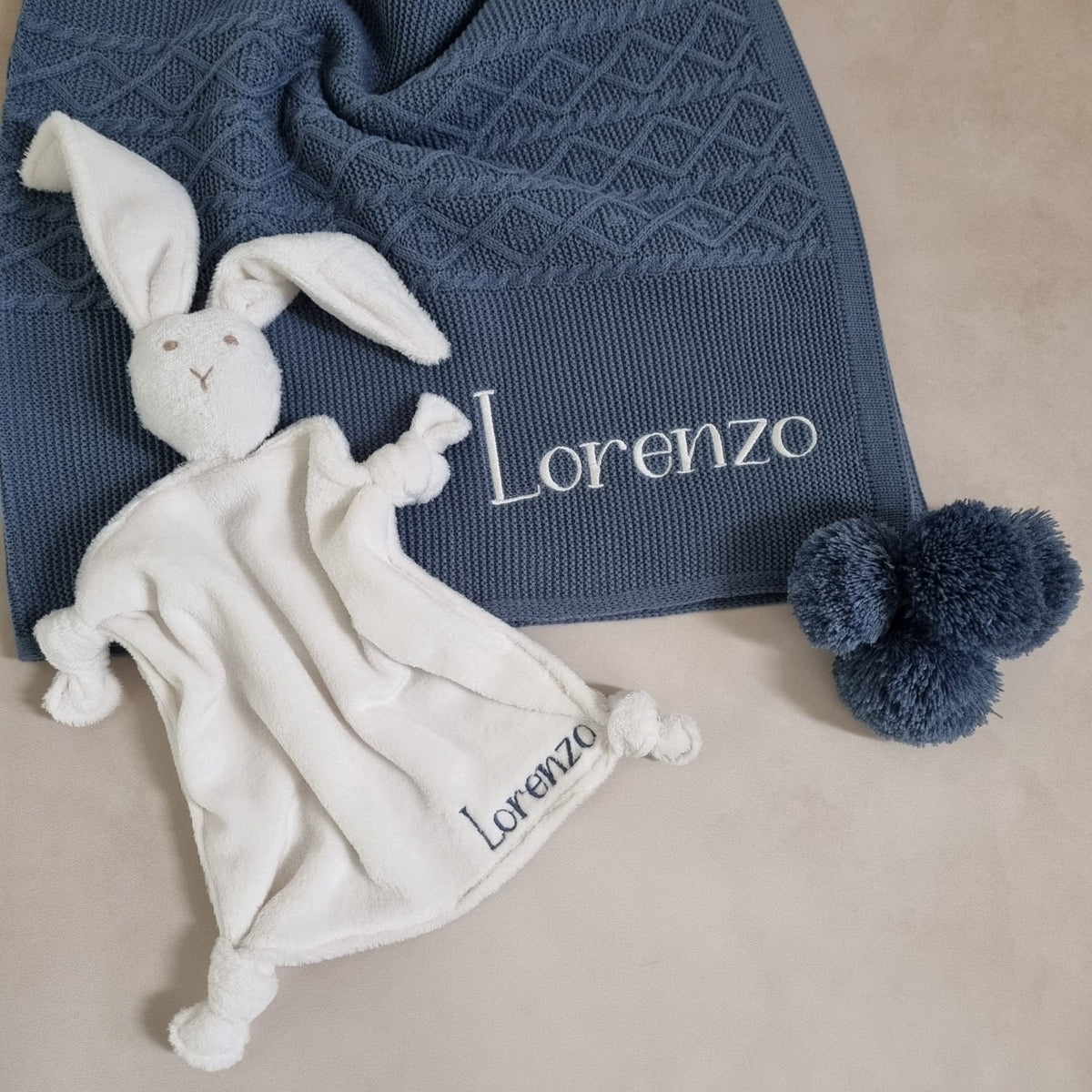 Kit Welcome Baby Niño + Trapito de Apego Polar
