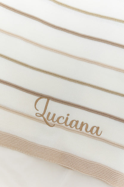 Cobijita Personalizada Rayas