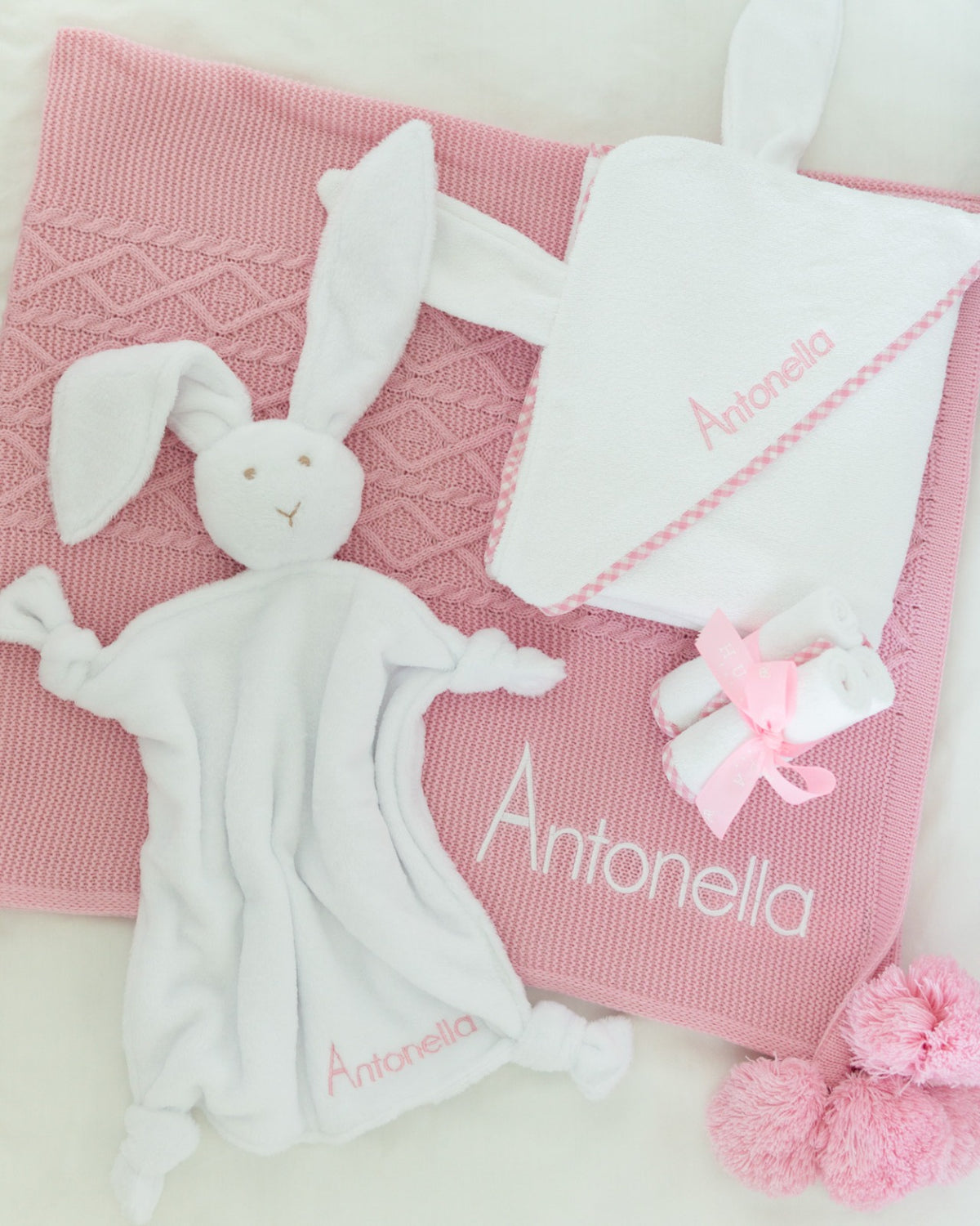 Set de Regalo Básicos para El Bebé con Trapito de Apego Polar + Envío Gratis