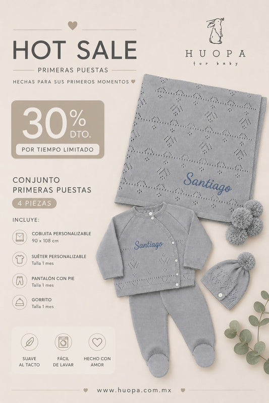 Set Primeras Puestas Lirios 4pzs HS