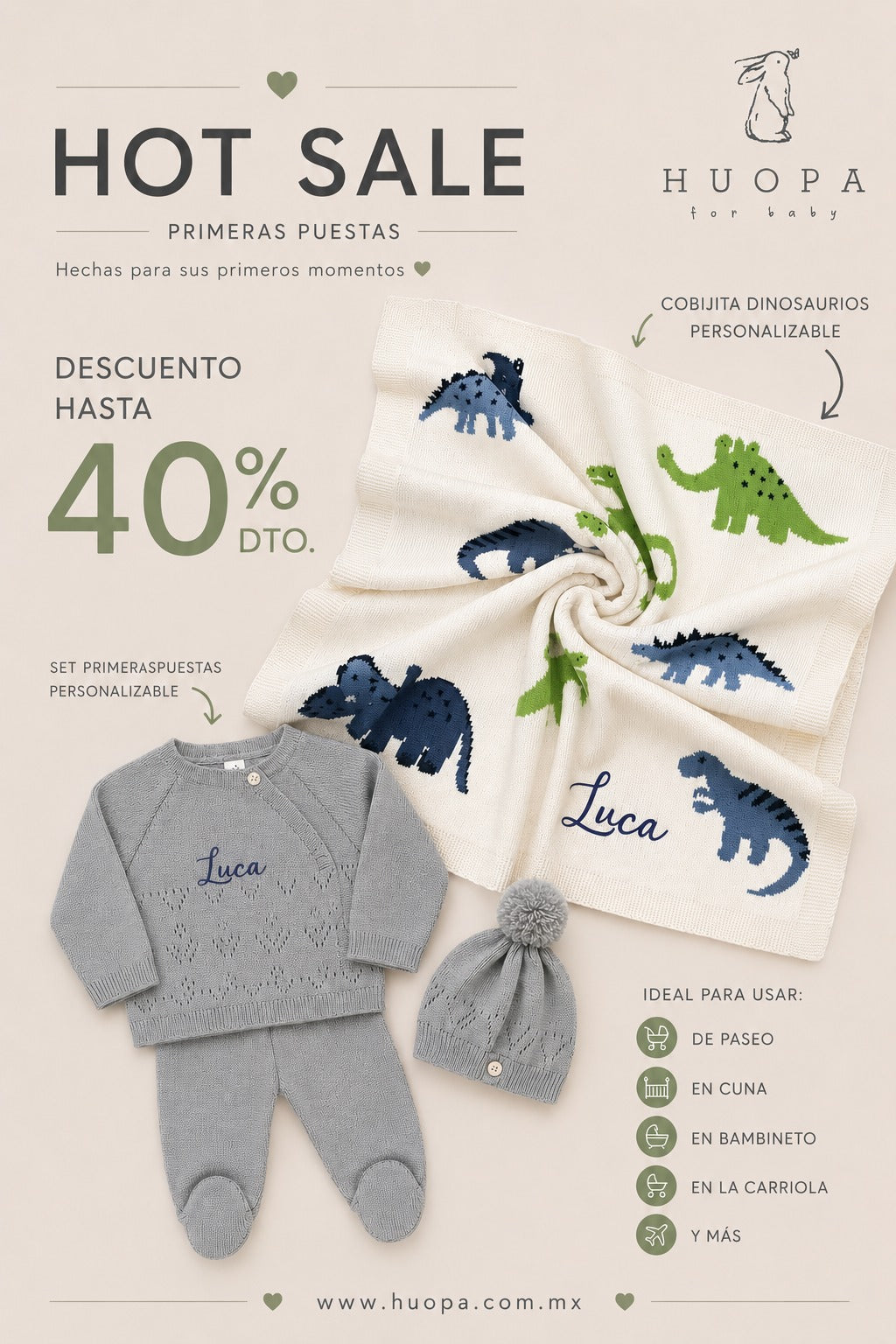 Conjunto de Bebé Primeras Puestas HS